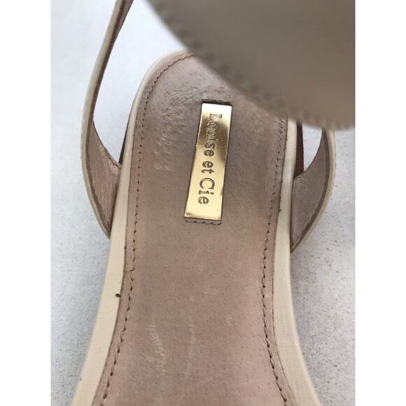 Louise et Cie Austen Sandals Leather Block Heels - Picture 5 of 13